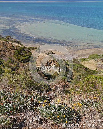 Beatrice point on Kangaroo island Stock Photo