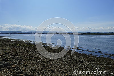 Beauly Firth bay in Scotland, near Inverness Stock Photo