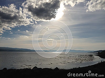 Beauly Firth, Scotland Stock Photo