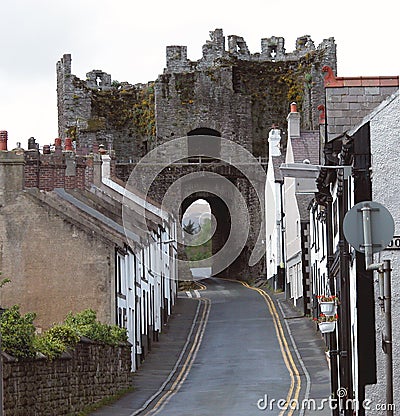 Beaumaris Castle Stock Photo