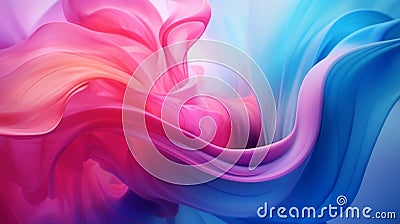 Beautiful abstract background with pink blue gradients Stock Photo