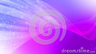 Beautiful Abstract background, purple tone and bokeh wave light Stock Photo