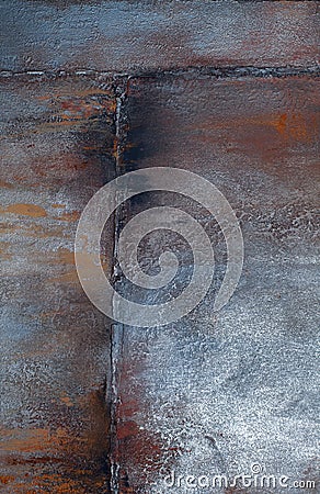 Bright, colored texture of the surface of the plaster in the style of a loft, can be used as a background. natural material, autho Stock Photo