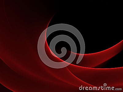 Abstract luminous red and black background Stock Photo