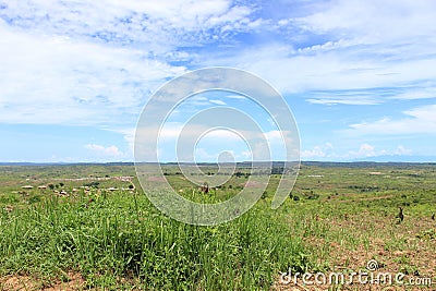 Beautiful African scenery Stock Photo