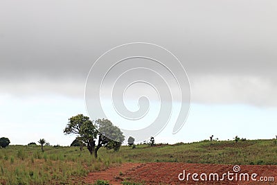 Beautiful African scenery Stock Photo