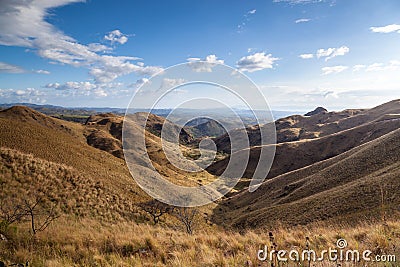 Valley views in Guanacaste, Costa Rica Stock Photo