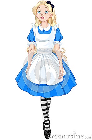 Beautiful Alice Vector Illustration