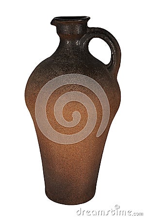 Beautiful ancient jug Stock Photo