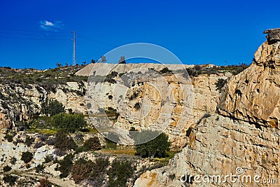 Beautiful. Andalusia mountains, Spain Stock Photo