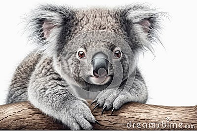 Beautiful animal style art pieces Cute Koala Drawing Stock Photo