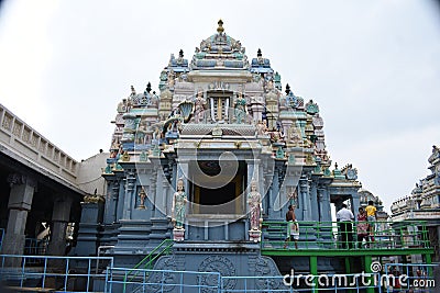 Architecture of asta laxmi temple Editorial Stock Photo