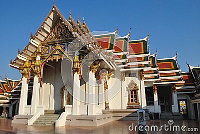 Beautiful Architecture Buddist Building Wat Pra Sri Mahatatu Editorial Stock Photo