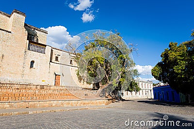 Cathedral Metropolitana de Oaxaca Mexico Editorial Stock Photo