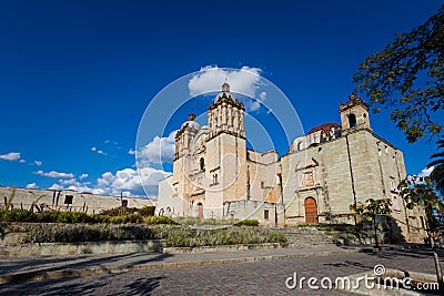 Cathedral Metropolitana de Oaxaca Mexico Editorial Stock Photo