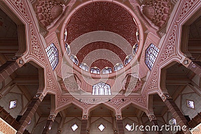 A Beautiful architecture detail in Putrajaya Stock Photo