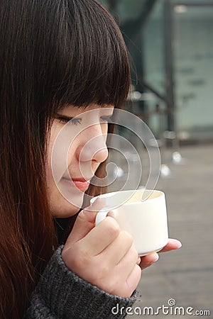 Beautiful asia woman Stock Photo