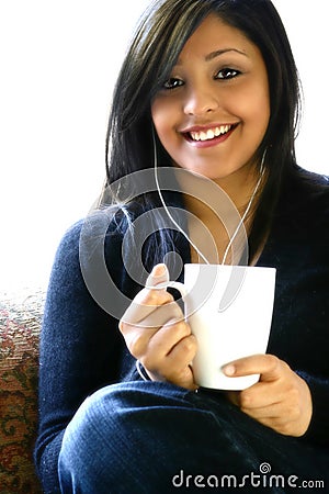 Beautiful Asian female Stock Photo