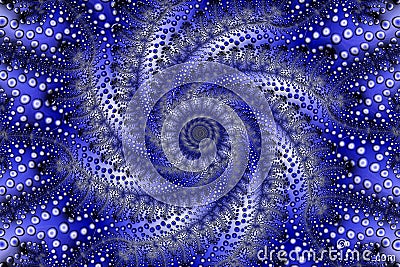 Beautiful Background abstract Illustration Multi color fractal spiral tentacle octopus effect for creative graphic design, Stock Photo