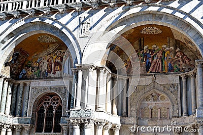 beautiful Basilica di San Marco in Venice Stock Photo