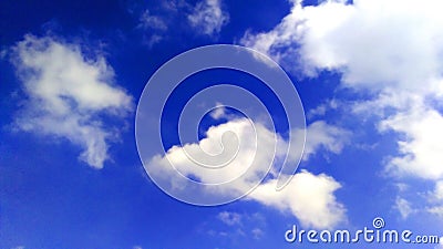 Beautiful blue sky and clouds stock Stock Photo