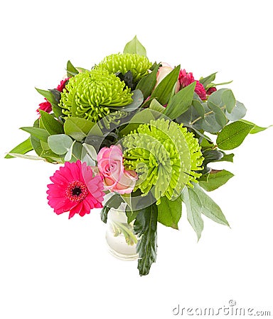 Beautiful bouquet of flowers Stock Photo