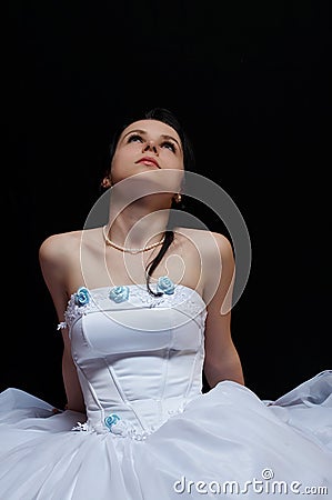 Beautiful bride 02 Stock Photo