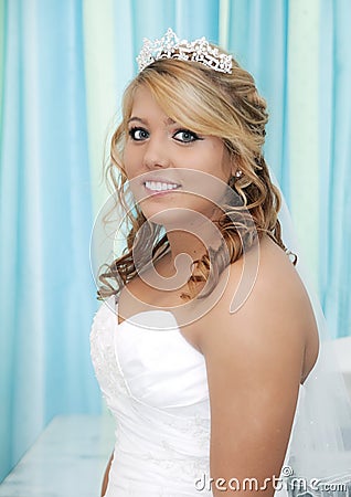 Beautiful Bride Stock Photo