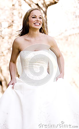 Beautiful Bride Stock Photo