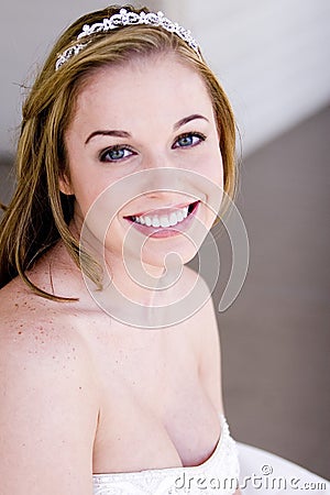 Beautiful Bride Stock Photo