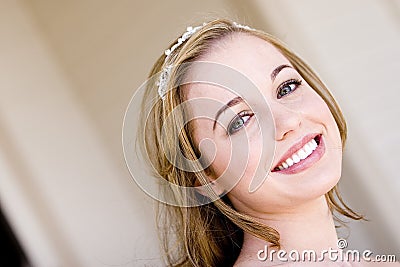 Beautiful Bride Stock Photo