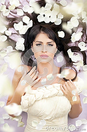 Beautiful bride Stock Photo