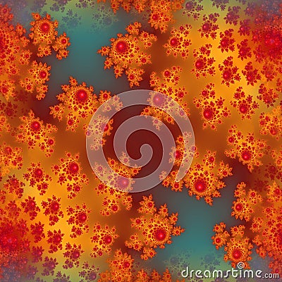 Beautiful bright orange brown luxury image Stock Photo