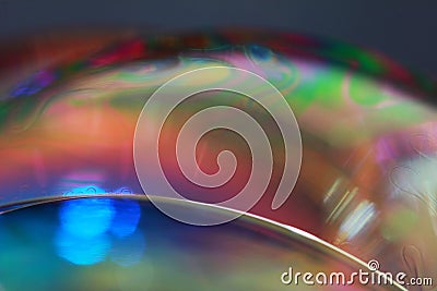 Beautiful bubble on macro photography for backgounds Stock Photo