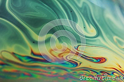 Beautiful bubble on macro photography for backgounds Stock Photo