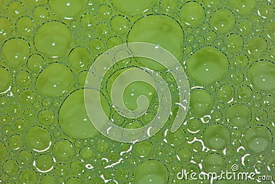 Beautiful bubble on macro photography for backgounds Stock Photo