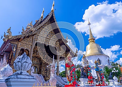 Beautiful buddhist temple Editorial Stock Photo