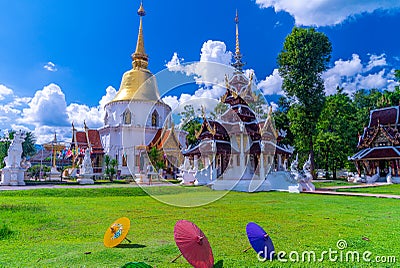 Beautiful buddhist temple Editorial Stock Photo