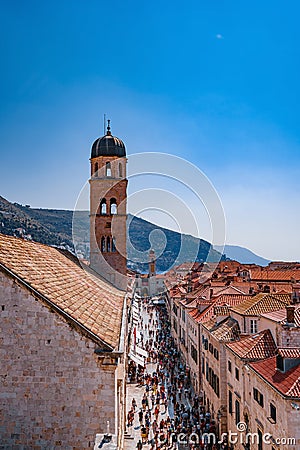 Beautiful Building of Dubrovnik, Croatia Editorial Stock Photo