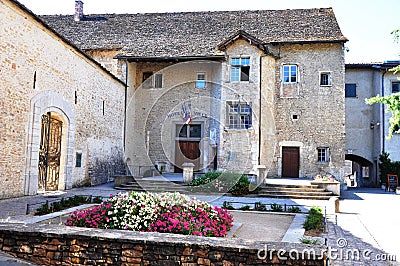 Beautiful building in France Stock Photo