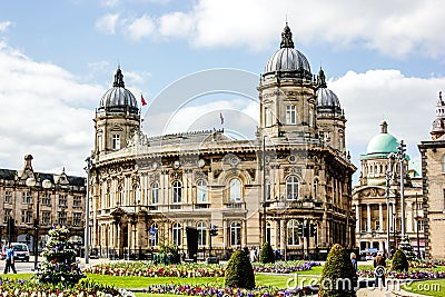 Hull Maritime Museum view in April 2019 Editorial Stock Photo