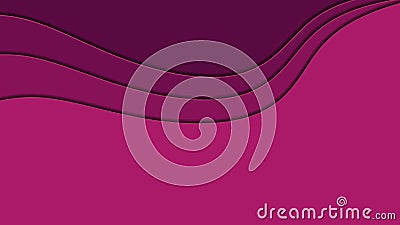 Beautiful burgundy pink wavy background. Suitable for postcards, notebooks and business cards Vector Illustration