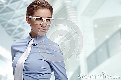 Beautiful businesswoman Stock Photo