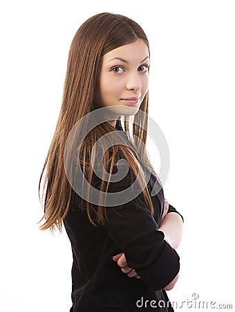 Beautiful businesswoman Stock Photo