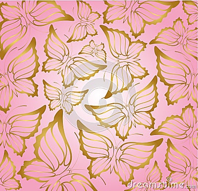 Beautiful butterfly Vector Illustration