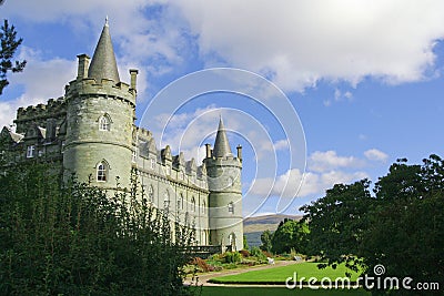 Beautiful castle Stock Photo