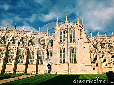 beautiful castle in london Editorial Stock Photo