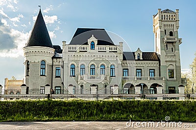 Beautiful castle on a summer day Editorial Stock Photo