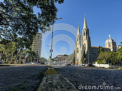 Beautiful Catholic Churches. Editorial Stock Photo