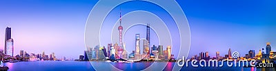 Shanghai skyline cityscape Stock Photo